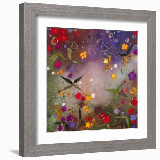 Gardens in the Mist V-Aleah Koury-Framed Art Print