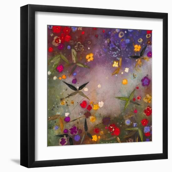 Gardens in the Mist V-Aleah Koury-Framed Art Print