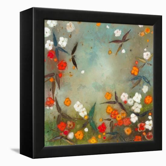 Gardens in the Mist VII-Aleah Koury-Framed Stretched Canvas