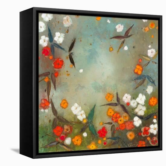 Gardens in the Mist VII-Aleah Koury-Framed Stretched Canvas