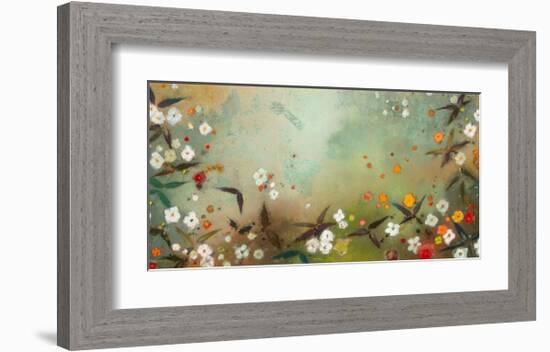 Gardens in the Mist VIII-Aleah Koury-Framed Art Print