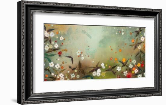 Gardens in the Mist VIII-Aleah Koury-Framed Art Print