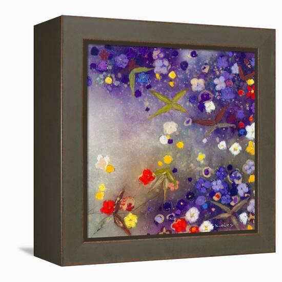 Gardens in the Mist X-Aleah Koury-Framed Stretched Canvas