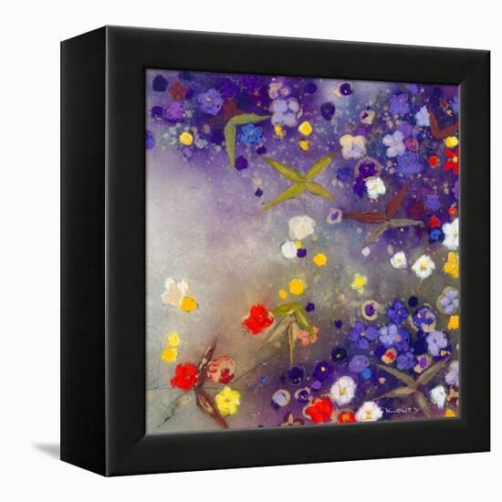 Gardens in the Mist X-Aleah Koury-Framed Stretched Canvas