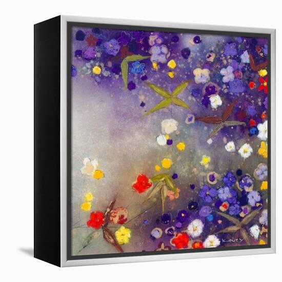 Gardens in the Mist X-Aleah Koury-Framed Stretched Canvas