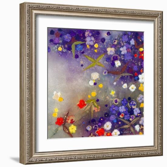 Gardens in the Mist X-Aleah Koury-Framed Art Print