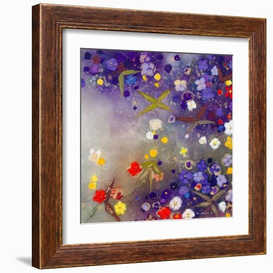 Gardens in the Mist X-Aleah Koury-Framed Art Print