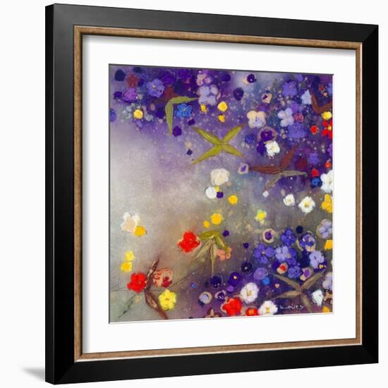 Gardens in the Mist X-Aleah Koury-Framed Art Print