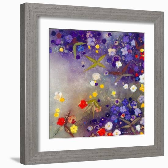 Gardens in the Mist X-Aleah Koury-Framed Art Print