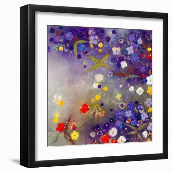 Gardens in the Mist X-Aleah Koury-Framed Art Print