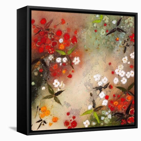 Gardens in the Mist XII-Aleah Koury-Framed Stretched Canvas