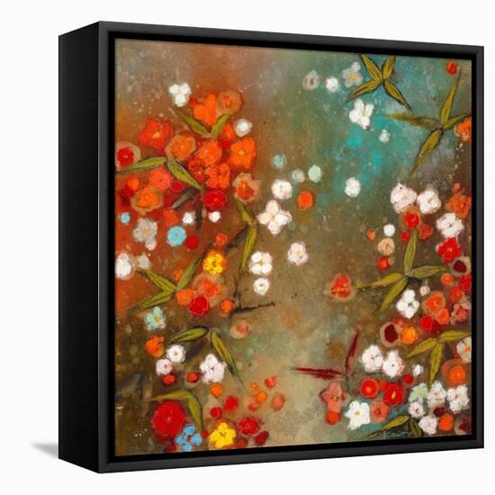 Gardens in the Mist XIV-Aleah Koury-Framed Stretched Canvas