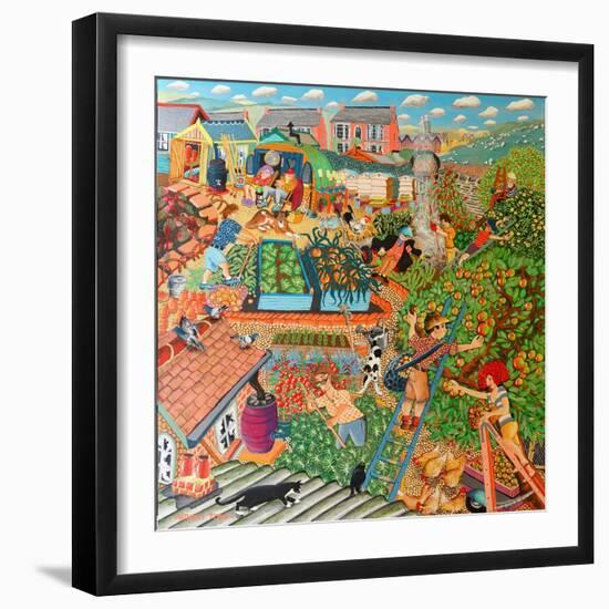 Gardens of Delight-Tony Todd-Framed Giclee Print