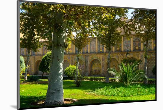 Gardens of Golestan Palace, UNESCO World Heritage Site, Tehran, Iran, Middle East-James Strachan-Mounted Photographic Print