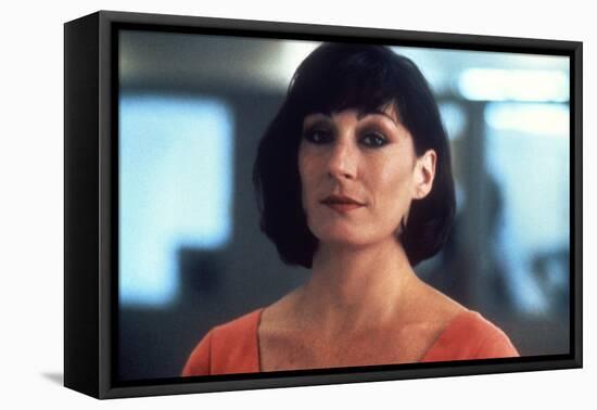 GARDENS OF STONE, 1987 directed by FRANCIS FORD COPPOLA Anjelica Huston (photo)-null-Framed Stretched Canvas