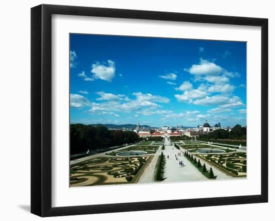 Gardens of the Belvedere Palace, UNESCO World Heritage Site, Vienna, Austria, Europe-Oliviero Olivieri-Framed Photographic Print