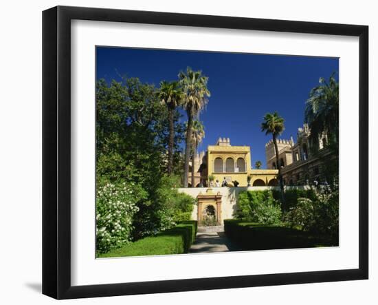 Gardens of the Reales Alcazares, Seville, Andalucia, Spain, Europe-Tomlinson Ruth-Framed Photographic Print