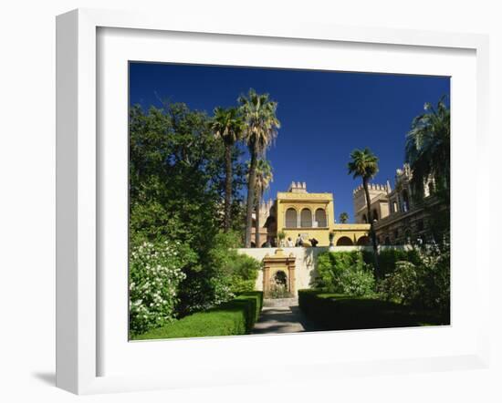 Gardens of the Reales Alcazares, Seville, Andalucia, Spain, Europe-Tomlinson Ruth-Framed Photographic Print