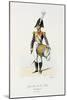 Gardes De La Porte, Drummer, 1814-15-Eugene Titeux-Mounted Giclee Print