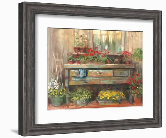 Gardners Table-Carol Rowan-Framed Art Print