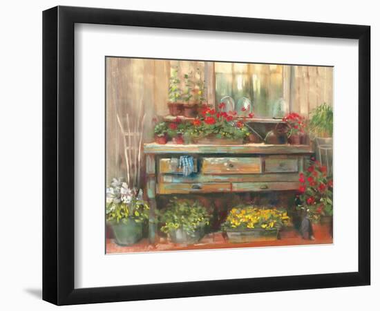 Gardners Table-Carol Rowan-Framed Art Print