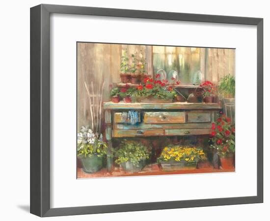 Gardners Table-Carol Rowan-Framed Art Print