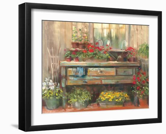 Gardners Table-Carol Rowan-Framed Art Print