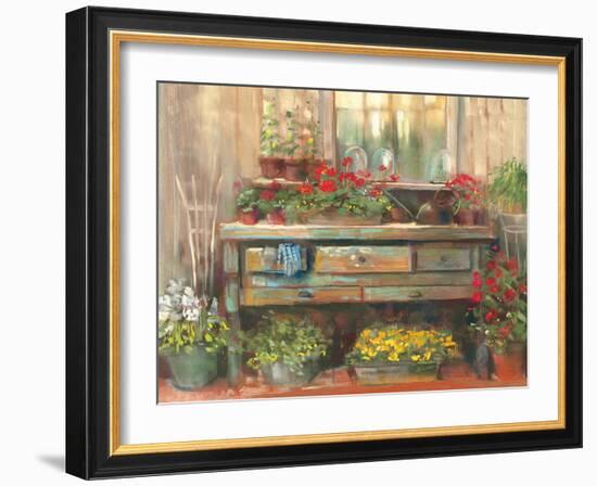 Gardners Table-Carol Rowan-Framed Art Print