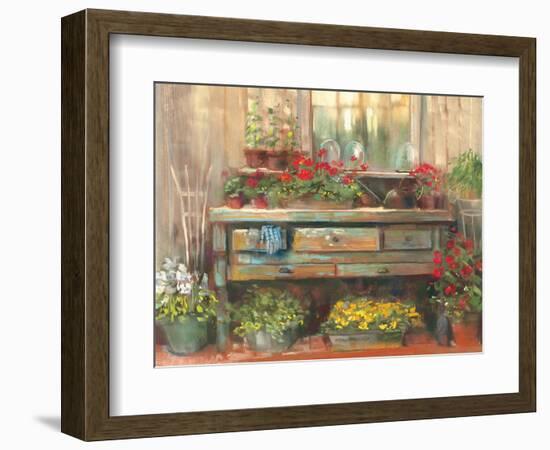 Gardners Table-Carol Rowan-Framed Premium Giclee Print