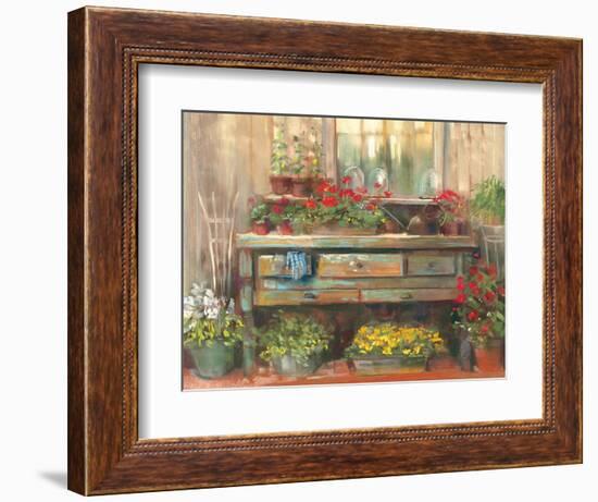 Gardners Table-Carol Rowan-Framed Premium Giclee Print