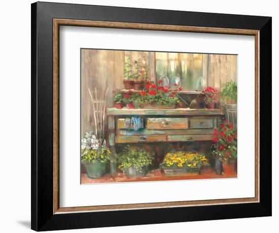 Gardners Table-Carol Rowan-Framed Premium Giclee Print