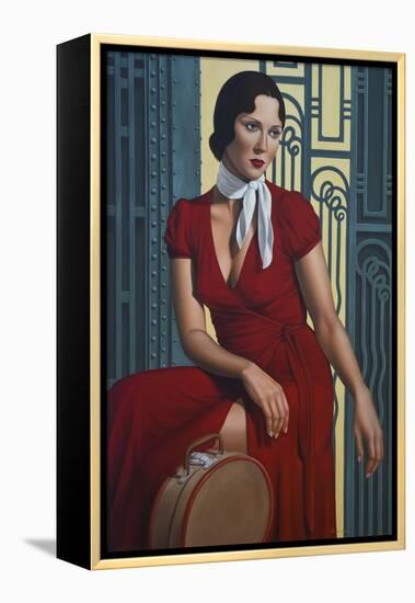 Gare de l'Est, 2007-Catherine Abel-Framed Premier Image Canvas