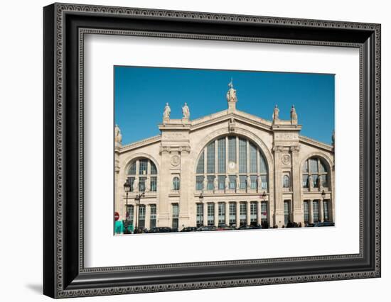 Gare Du Nord Paris France-ilker canikligil-Framed Photographic Print