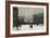 Gare Du Nord, Paris-Eugene Galien-Laloue-Framed Giclee Print