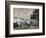 Gare St. Lazare, the Western Docks, 1877-Claude Monet-Framed Giclee Print