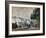 Gare St. Lazare, the Western Docks, 1877-Claude Monet-Framed Giclee Print