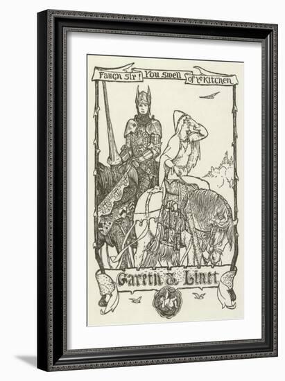 Gareth and Linet-Henry Justice Ford-Framed Giclee Print