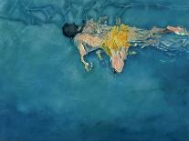 Swimmer in Yellow, 1990-Gareth Lloyd Ball-Giclee Print