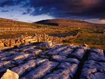 Limestone Landscape of the Burren Near Fanore, Burren, County Clare, Ireland-Gareth McCormack-Framed Photographic Print