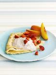 Pancakes with Fruit and Yoghurt Sauce-Gareth Morgans-Framed Premier Image Canvas
