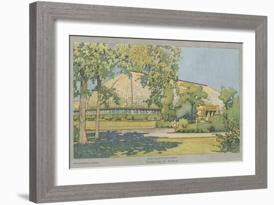 Garfield Park Conservatory, Chicago, Illiniois-null-Framed Art Print