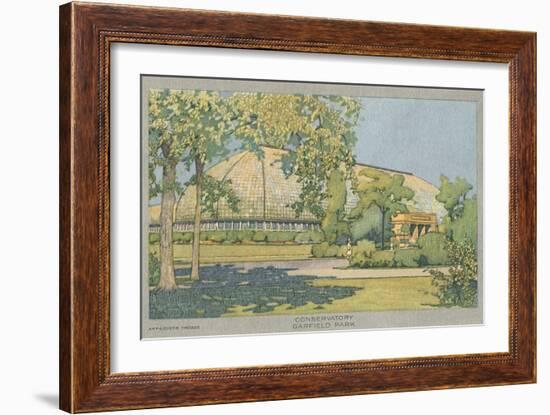 Garfield Park Conservatory, Chicago, Illiniois-null-Framed Art Print