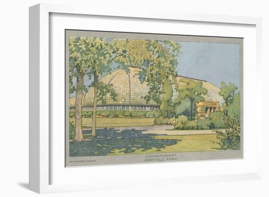 Garfield Park Conservatory, Chicago, Illiniois-null-Framed Art Print