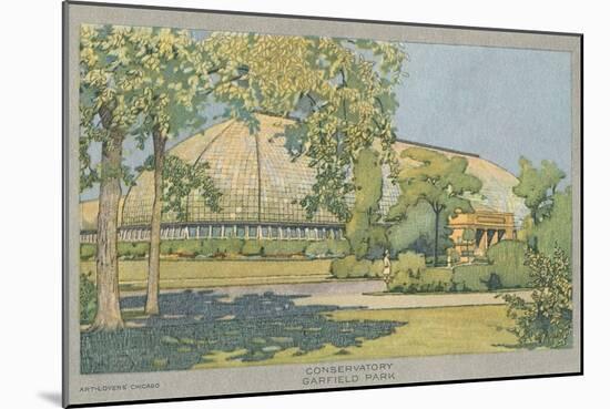 Garfield Park Conservatory, Chicago, Illiniois-null-Mounted Art Print