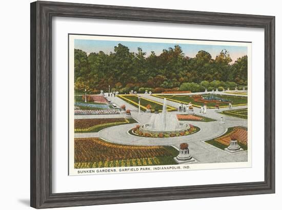 Garfield Park, Indianapolis, Indiana-null-Framed Art Print