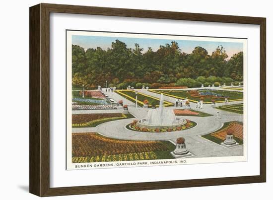 Garfield Park, Indianapolis, Indiana-null-Framed Art Print