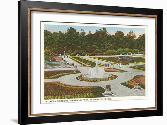 Garfield Park, Indianapolis, Indiana-null-Framed Art Print