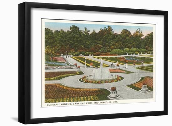 Garfield Park, Indianapolis, Indiana-null-Framed Art Print