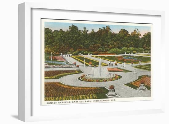 Garfield Park, Indianapolis, Indiana-null-Framed Art Print