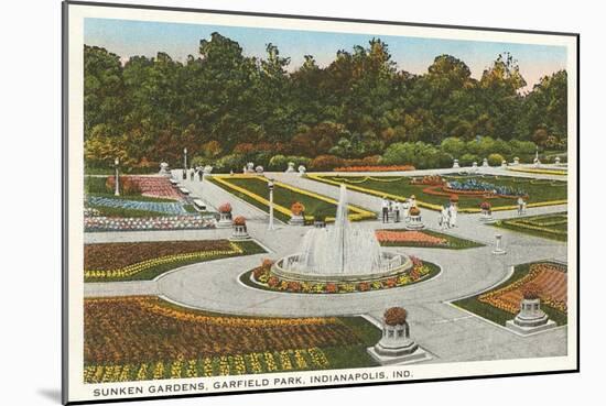 Garfield Park, Indianapolis, Indiana-null-Mounted Art Print